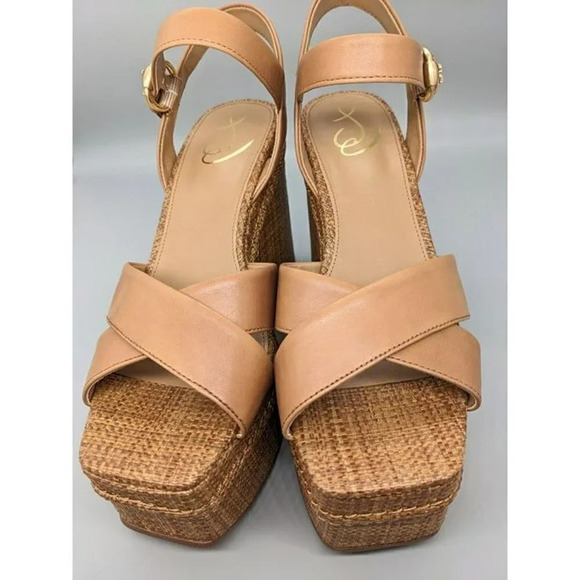 NIB Sam Edelman Trianna Strappy Espadrille Platform Sandals Size 10 M MSRP $150 - Picture 4 of 11